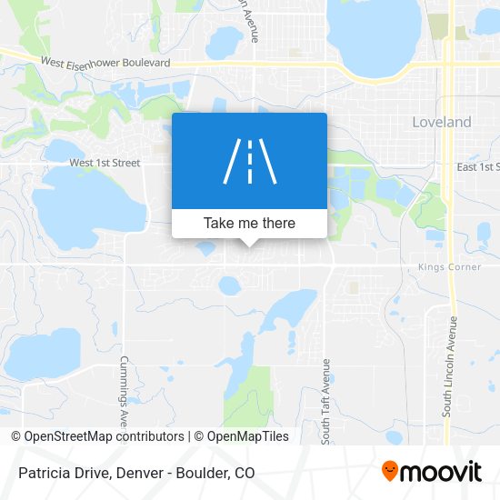 Patricia Drive map