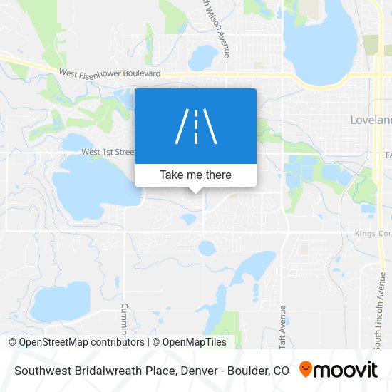 Mapa de Southwest Bridalwreath Place