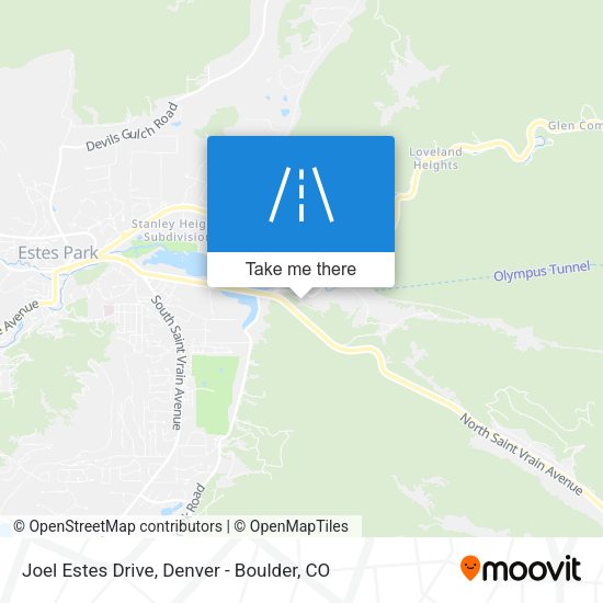 Joel Estes Drive map