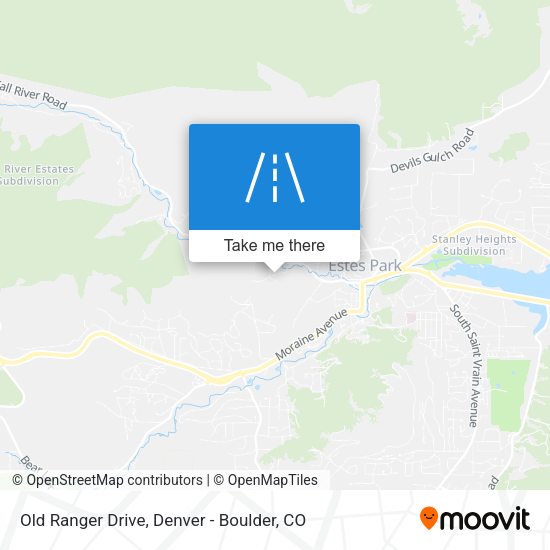 Old Ranger Drive map