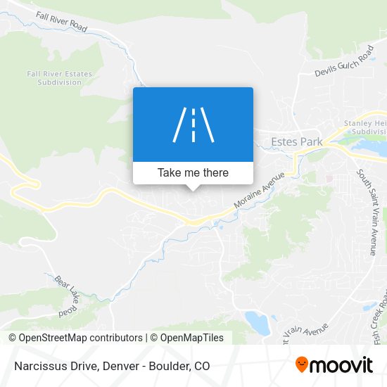 Mapa de Narcissus Drive