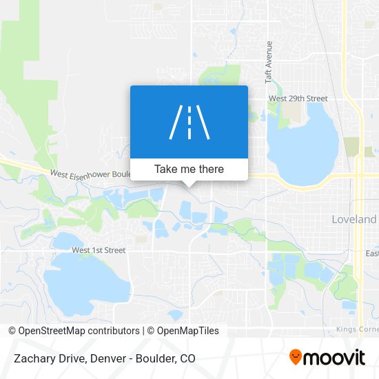 Zachary Drive map