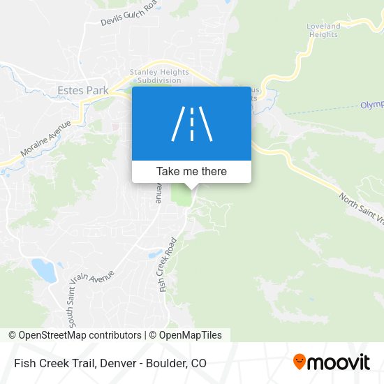 Fish Creek Trail map