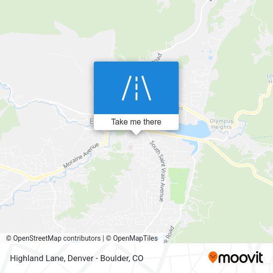 Highland Lane map