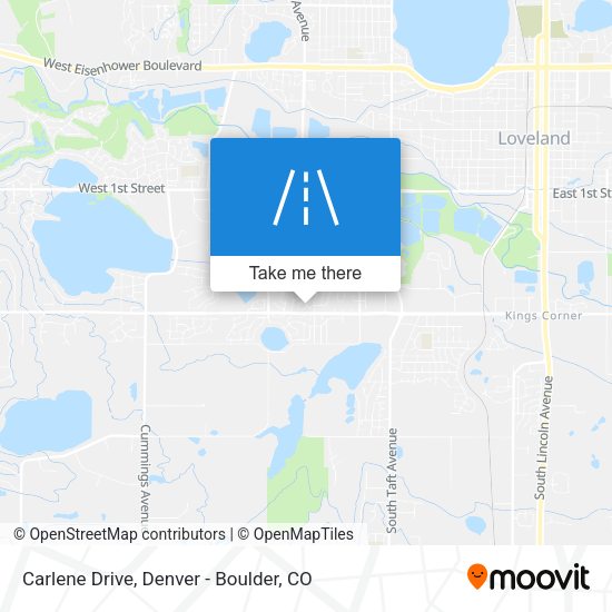 Carlene Drive map