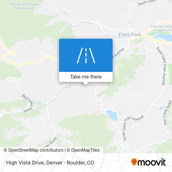 Mapa de High Vista Drive