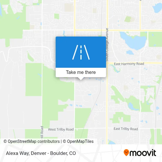 Alexa Way map