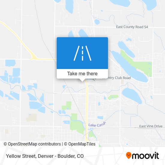 Yellow Street map