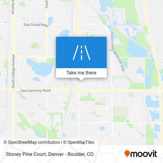 Stoney Pine Court map