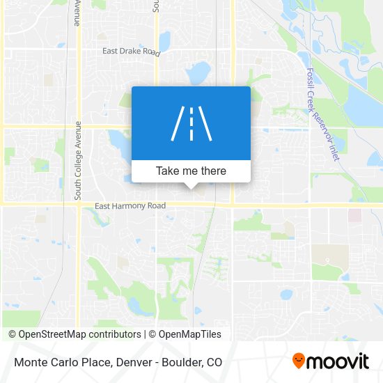 Monte Carlo Place map
