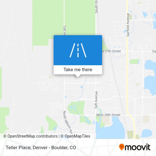 Mapa de Teller Place