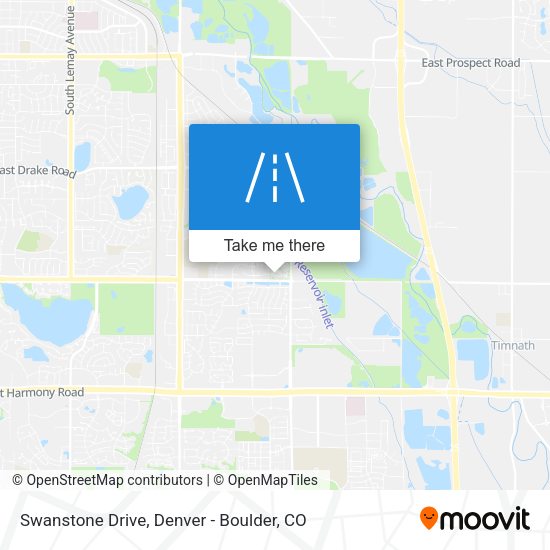 Swanstone Drive map