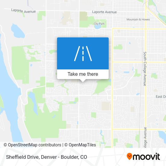 Mapa de Sheffield Drive