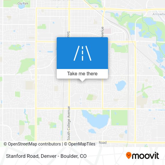 Mapa de Stanford Road