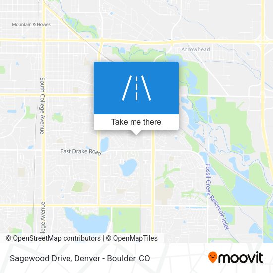 Sagewood Drive map
