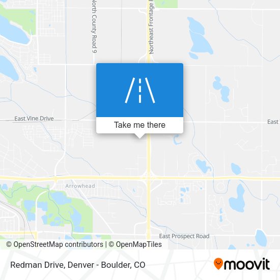 Redman Drive map