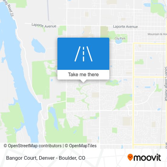 Bangor Court map