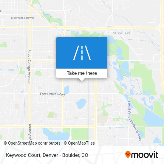 Keywood Court map