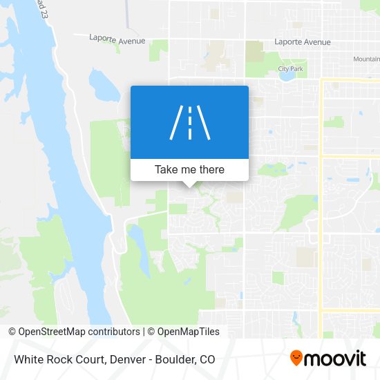 White Rock Court map