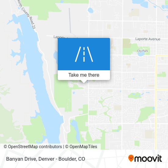 Mapa de Banyan Drive