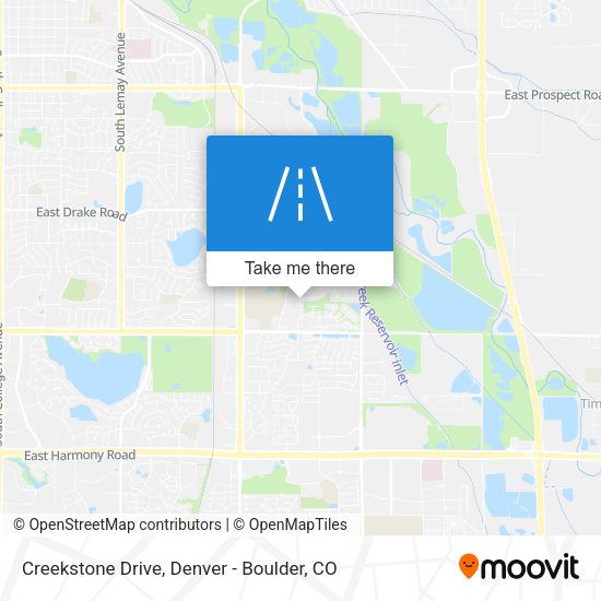 Mapa de Creekstone Drive