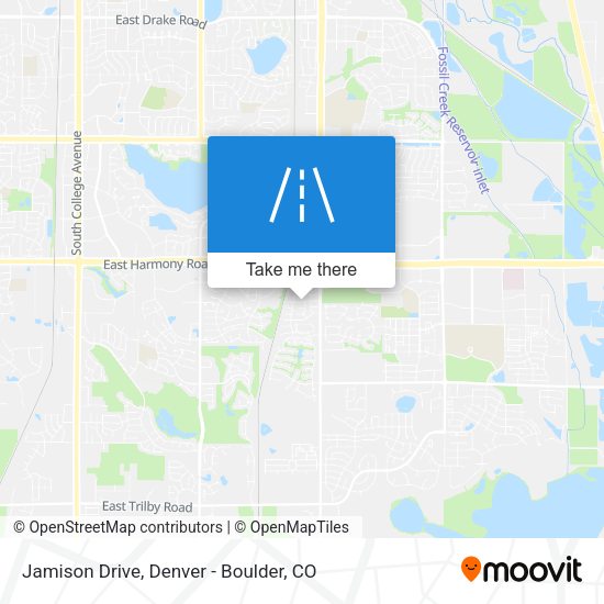 Mapa de Jamison Drive