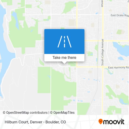 Mapa de Hilburn Court