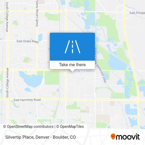 Silvertip Place map