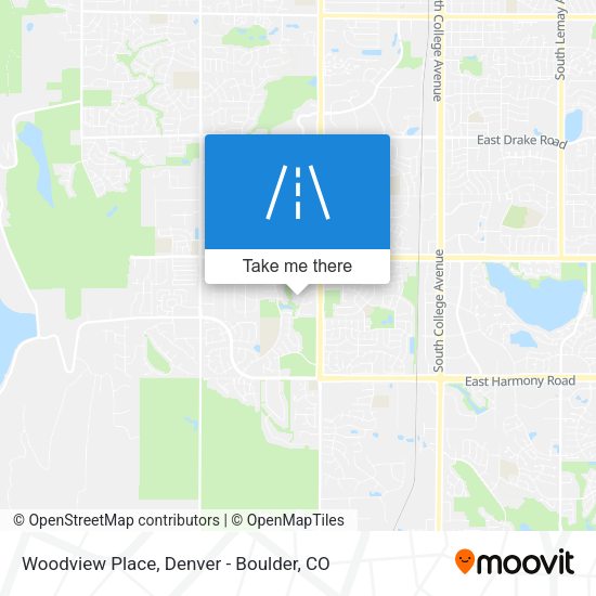 Woodview Place map
