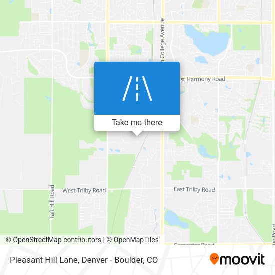 Pleasant Hill Lane map