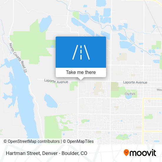 Hartman Street map
