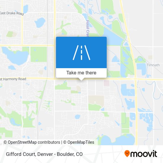 Gifford Court map