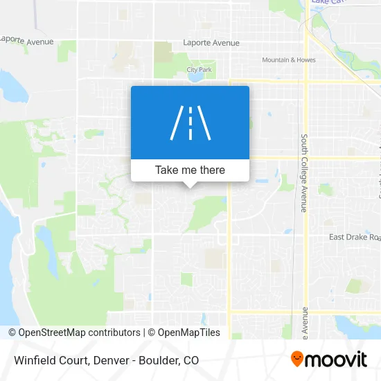 Winfield Court map
