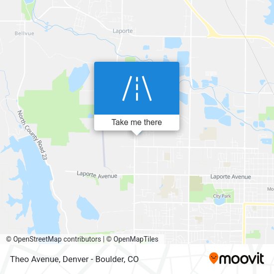 Mapa de Theo Avenue
