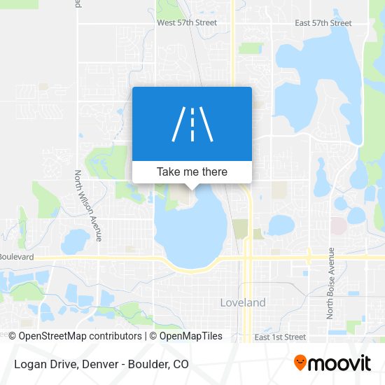 Mapa de Logan Drive