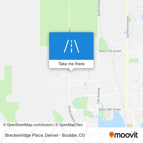 Mapa de Breckenridge Place