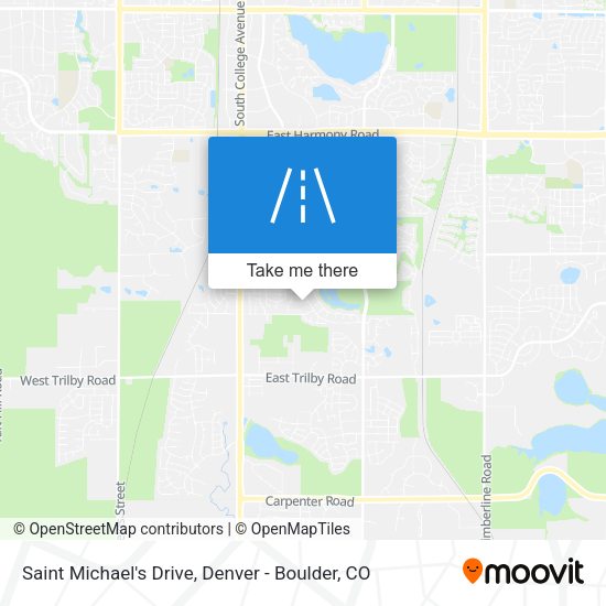 Mapa de Saint Michael's Drive