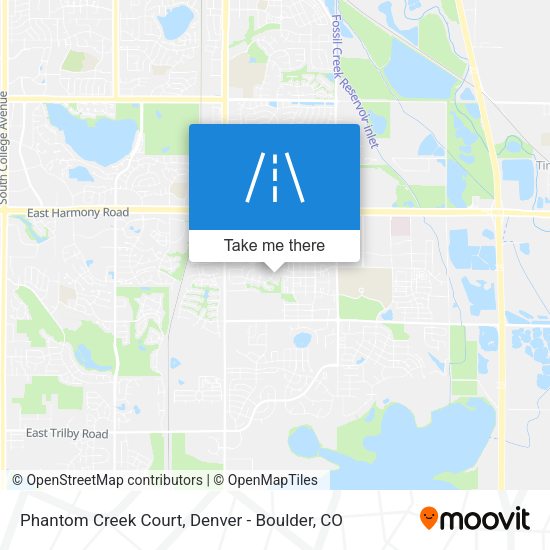 Phantom Creek Court map