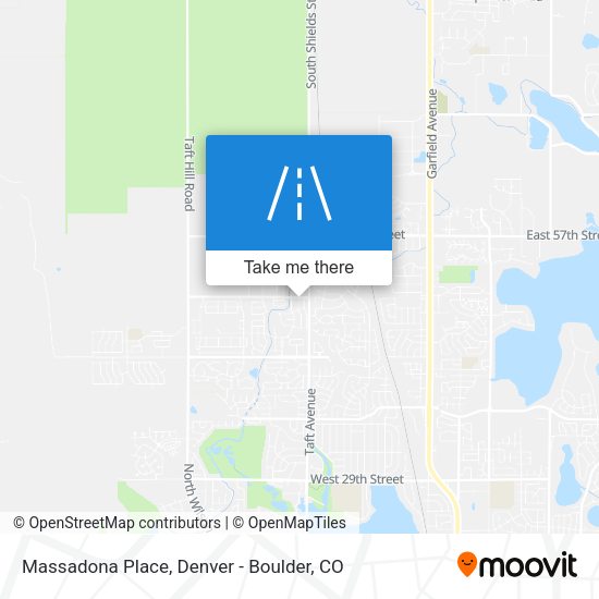 Massadona Place map