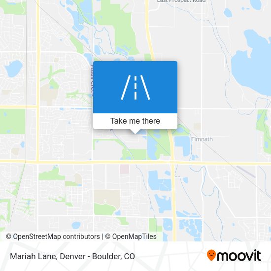 Mariah Lane map