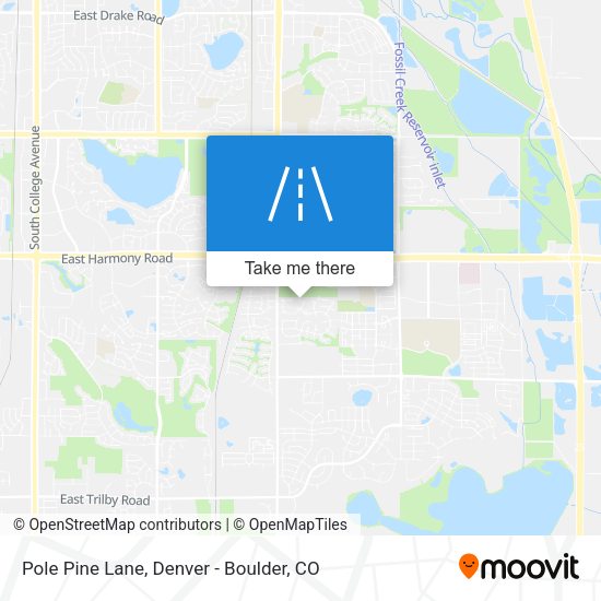 Mapa de Pole Pine Lane