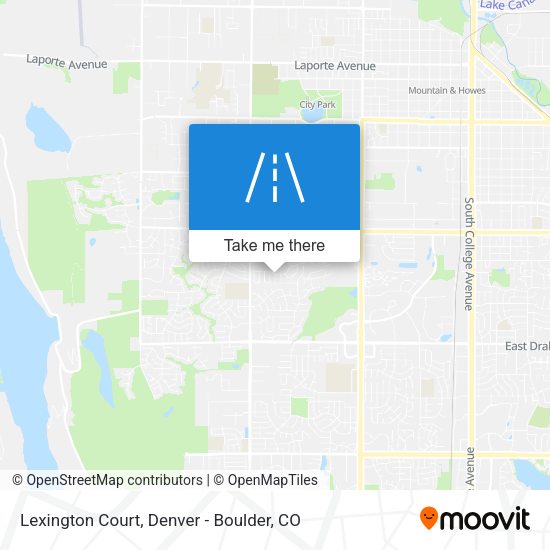 Lexington Court map