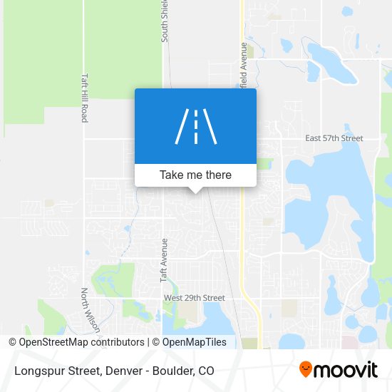 Mapa de Longspur Street