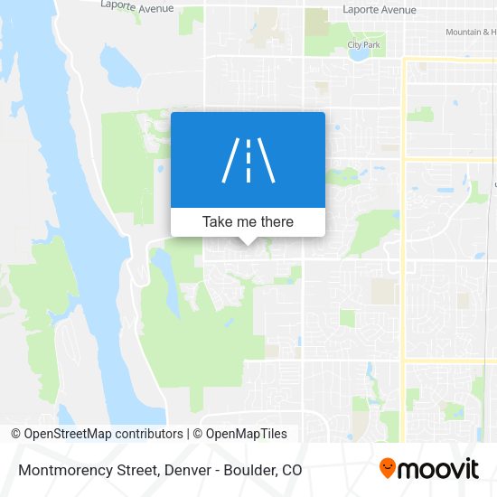 Montmorency Street map