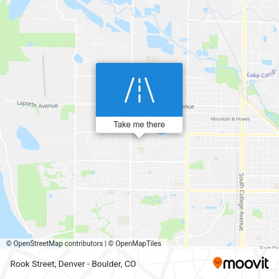 Mapa de Rook Street