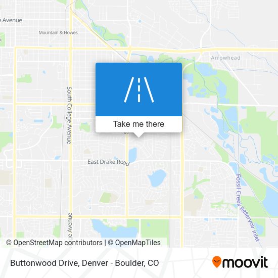 Buttonwood Drive map