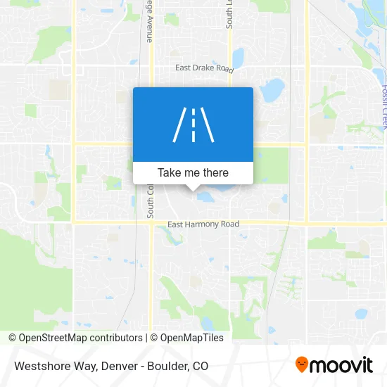 Westshore Way map