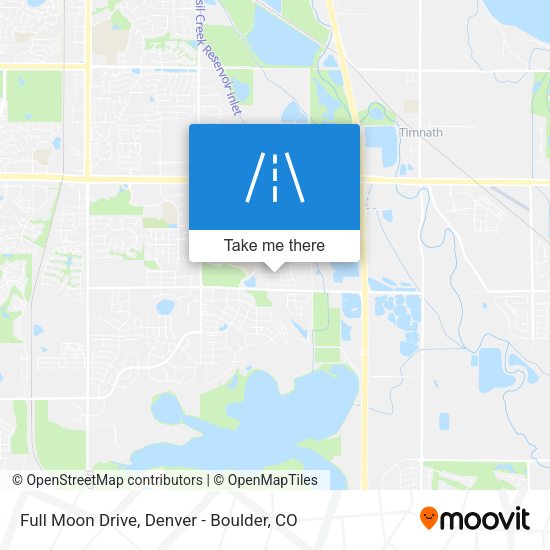 Full Moon Drive map