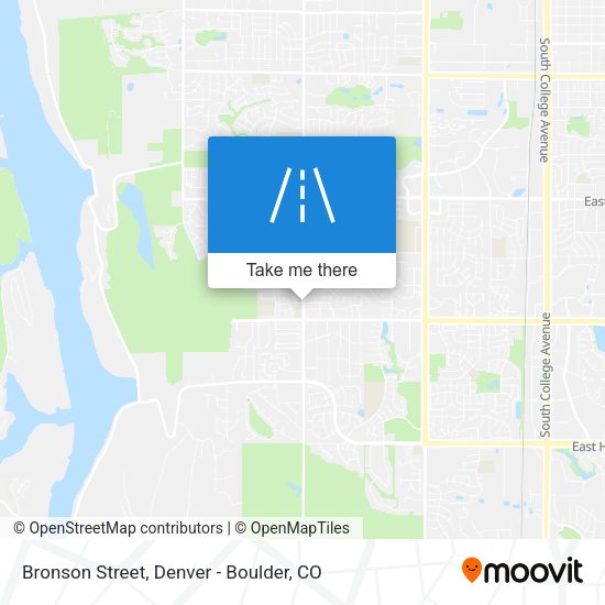 Bronson Street map