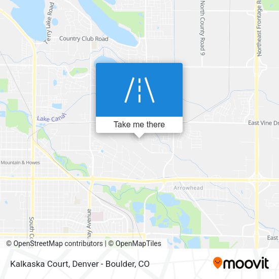 Kalkaska Court map